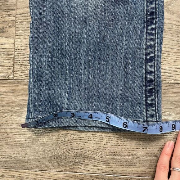 True Religion Mens Jeans Distressed Size 34 Slim Fit 27" Inseam - Picture 14 of 14